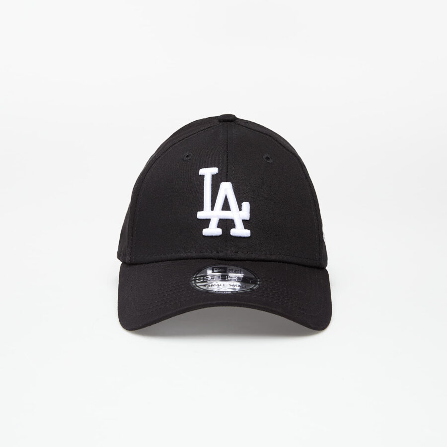 New Era Cap 39Thirty Mlb League Essential Los Angeles Dodgers Black/ White XS-S-alacsony-ár