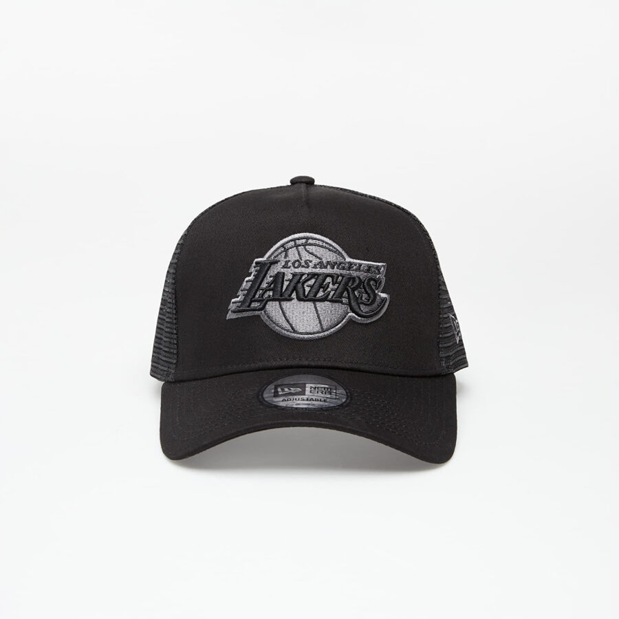 New Era Cap 9Forty Af Trucker Nba Bob Team Logo Los Angeles Lakers Black/ Black Universal-alacsony-ár