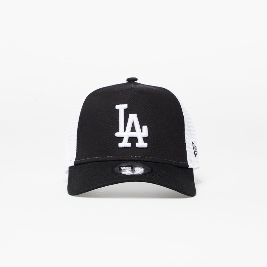 New Era Cap 9Forty Clean Trucker Los Angeles Dodgers Black/ White Universal-alacsony-ár