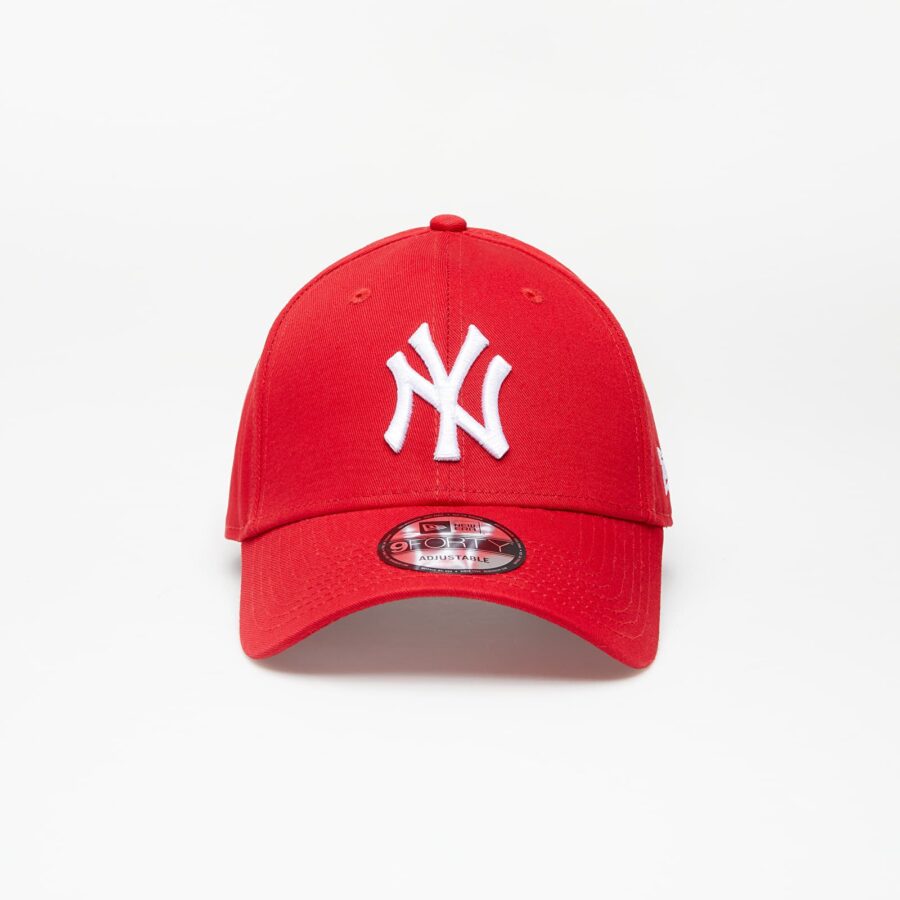 New Era Cap 9Forty Mlb League Basic New York Yankees Scarlet/ White Universal-alacsony-ár