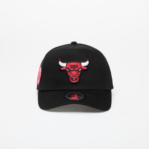 New Era Chicago Bulls Aframe NBA Patch Cap Black Universal-alacsony-ár