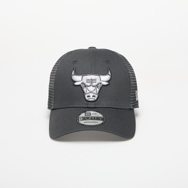 New Era Chicago Bulls NBA 9FORTY Trucker Adjustable Cap Dark Grey Universal-alacsony-ár