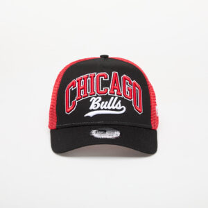 New Era Chicago Bulls NBA Script 9FORTY E-Frame Trucker Adjustable Cap Black Universal-alacsony-ár