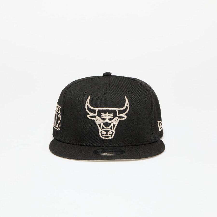 New Era Chicago Bulls NBA Wordmark 9FIFTY Cap Black S-M-alacsony-ár