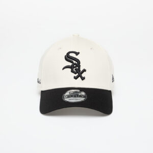 New Era Chicago White Sox 9FORTY Side Script Adjustable Cap Ivory/ Black Universal-alacsony-ár
