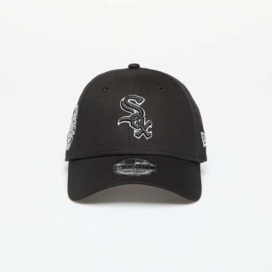 New Era Chicago White Sox MLB Seasonal Ws 9FORTY Adjustable Cap Black Universal-alacsony-ár