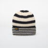New Era Knit Medium Stripe Beanie Navy/ Light Cream Universal-alacsony-ár