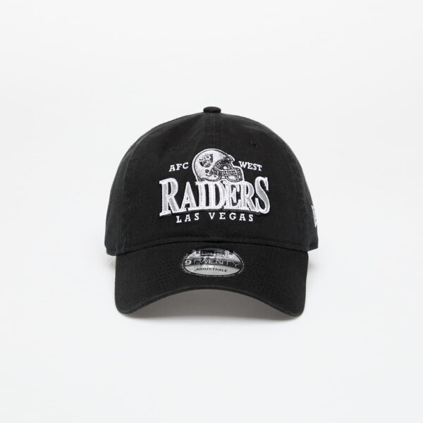 New Era Las Vegas Raiders Helmet 9TWENTY Adjustable Cap Black Universal-alacsony-ár