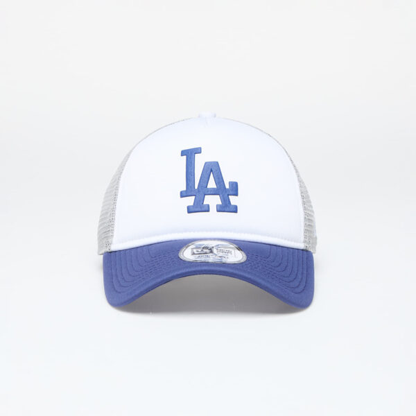 New Era Los Angeles Dodgers 9FORTY Trucker Cap Dark Royal/ Gray Universal-alacsony-ár