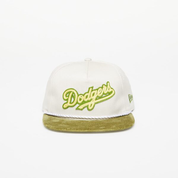 New Era Los Angeles Dodgers Cord Golfer Snapback Cap Stone/ Green S-M-alacsony-ár