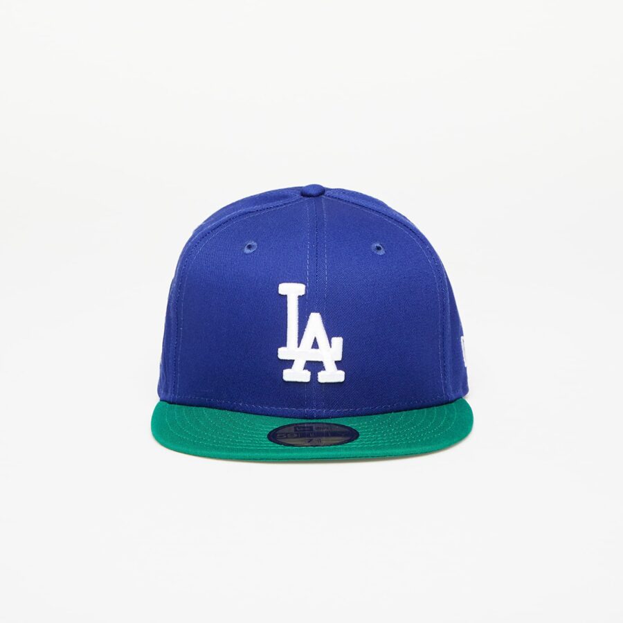 New Era Los Angeles Dodgers MLB Team Colour 59FIFTY Fitted Cap Dark Royal/ White 7 1/8-alacsony-ár