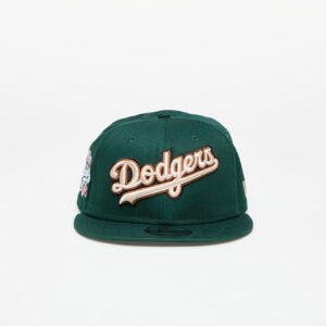 New Era Los Angeles Dodgers MLB Wordmark Patch 9FIFTY Cap Dark Green S-M-alacsony-ár