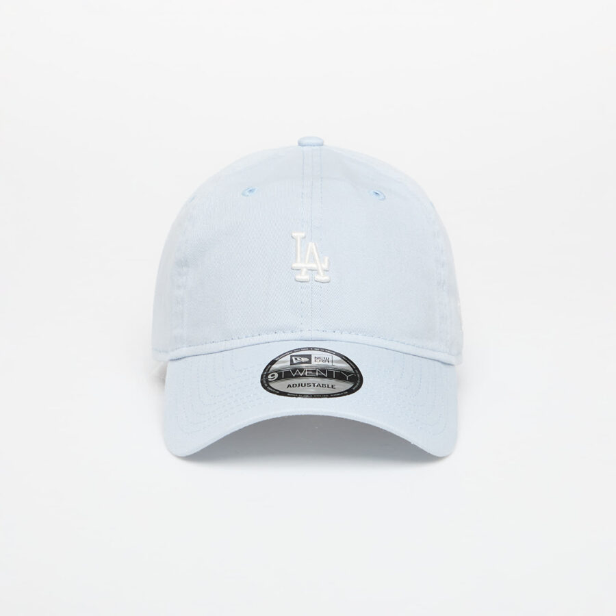New Era Los Angeles Dodgers Mini Logo Washed 9TWENTY Adjustable Cap Pastel Blue Universal-alacsony-ár