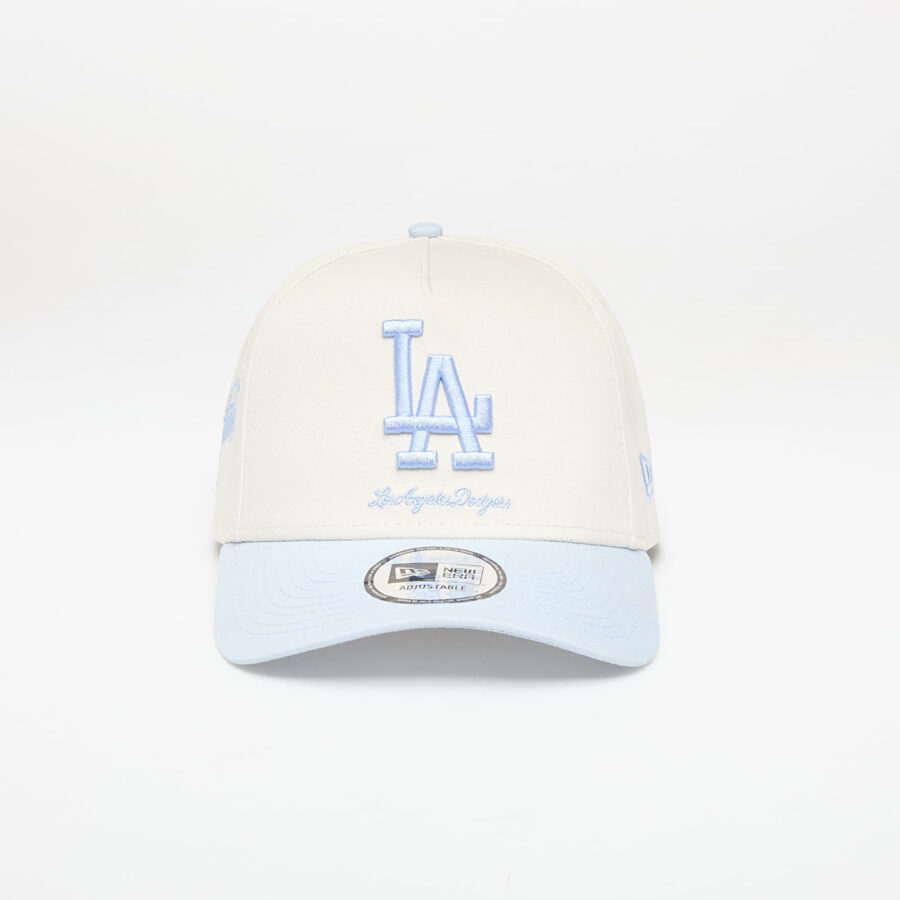 New Era Los Angeles Dodgers Mythical MLB 9FORTY A-Frame Cap Ivory/ Pastel Blue Universal-alacsony-ár