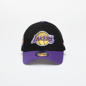 New Era Los Angeles Lakers 9FORTY NBA Side Patch Adjustable Cap Black/ Trp Universal-alacsony-ár