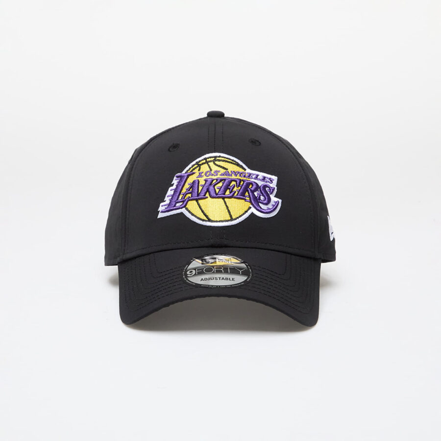 New Era Los Angeles Lakers Recycled 9FORTY Adjustable Cap Black/ True Purple Universal-alacsony-ár