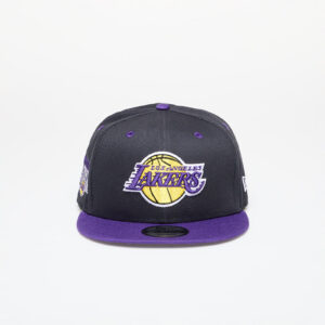New Era Los Angeles Lakers Team Color 9FIFTY Snapback Cap Black/ True Purple S-M-alacsony-ár