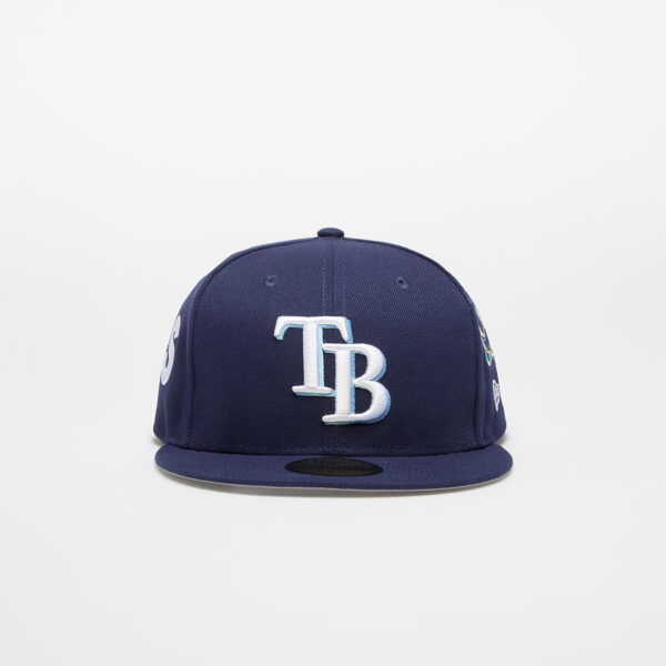 New Era MLB Img Aop 59FIFTY Tampa Bay Rays Light Navy 7 3/8-alacsony-ár