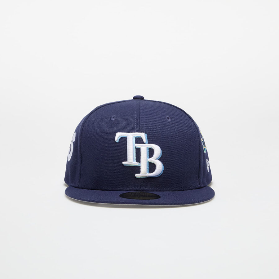 New Era MLB Img Aop 59FIFTY Tampa Bay Rays Light Navy 7 3/8-alacsony-ár