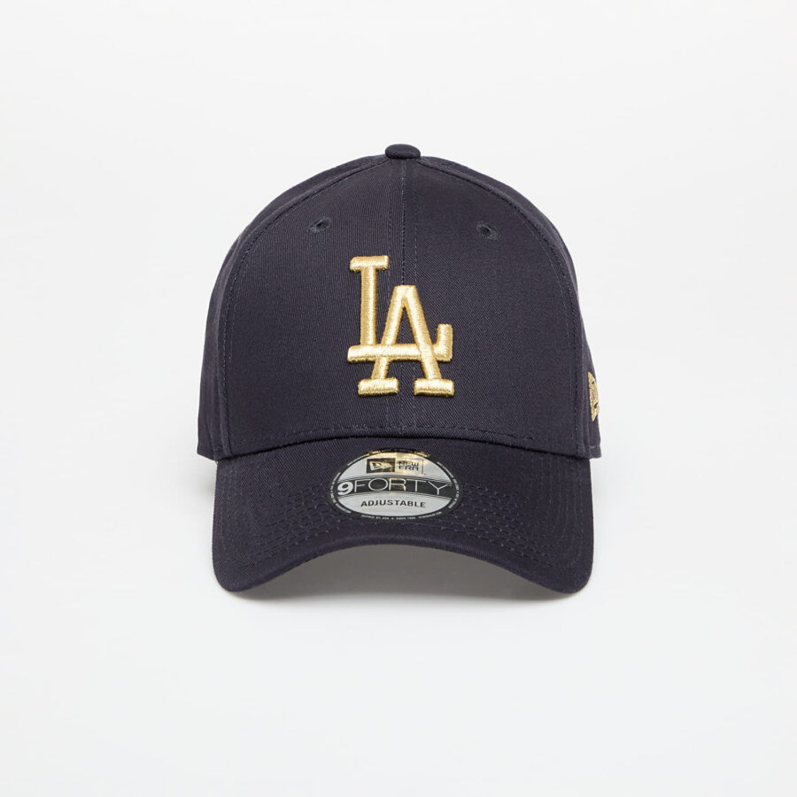 New Era MLB Metallic 9FORTY Los Angeles Dodgers Navy/ Metallic Gold Universal-alacsony-ár