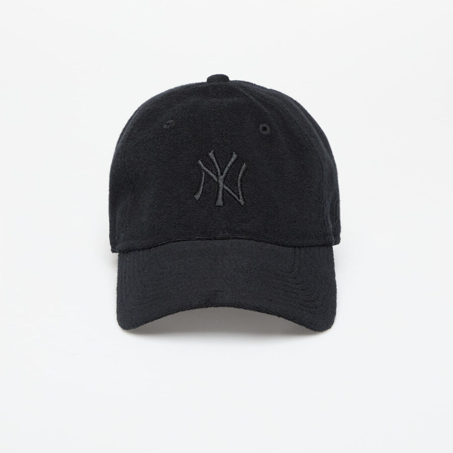 New Era MLB New York Yankees 9TWENTY Towelling Adjustable Cap Black/ Black Universal-alacsony-ár