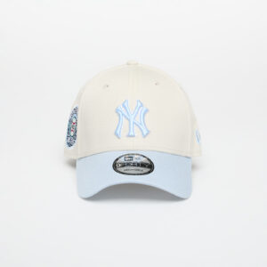 New Era MLB Ws Patch 9FORTY New York Yankees Ivory/ Pastel Blue Universal-alacsony-ár