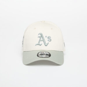 New Era MLB Ws Patch 9FORTY Oakland Athletics Ivory/ Pastel Green Universal-alacsony-ár