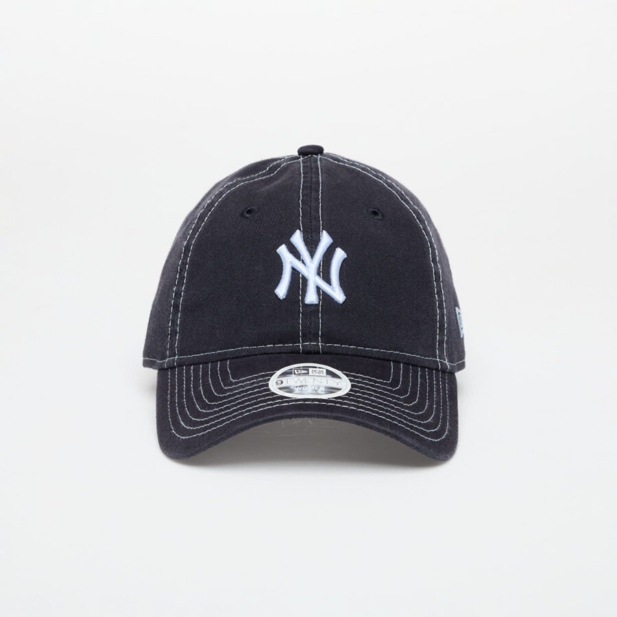 New Era New York Yankees 9TWENTY Contrast Stitch Adjustable Cap Navy/ Pab Universal-alacsony-ár