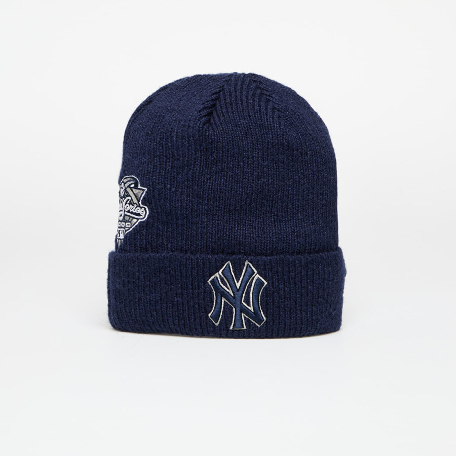 New Era New York Yankees Knit Medium MLB Ws Patch Beanie Navy Universal-alacsony-ár