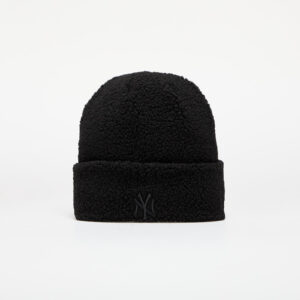 New Era New York Yankees Knit Medium Wmns MLB Wmns Borg Beanie Black Universal-alacsony-ár