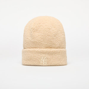 New Era New York Yankees Knit Medium Wmns MLB Wmns Borg Beanie Stone Universal-alacsony-ár