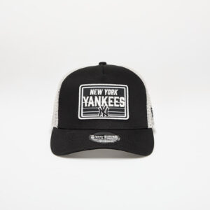 New Era New York Yankees MLB Patch 9FORTY A-Frame Trucker Adjustable Cap Black Universal-alacsony-ár