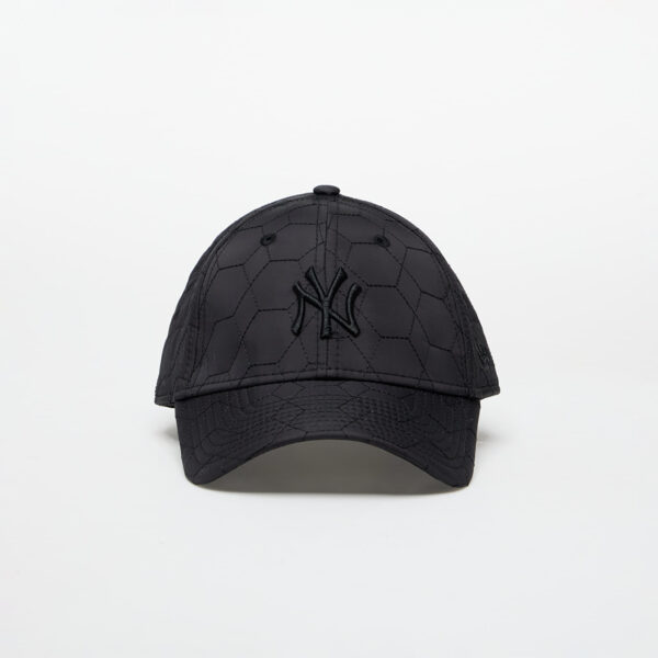 New Era New York Yankees MLB Quilted 9FORTY Adjustable Cap Black/ Black Universal-alacsony-ár