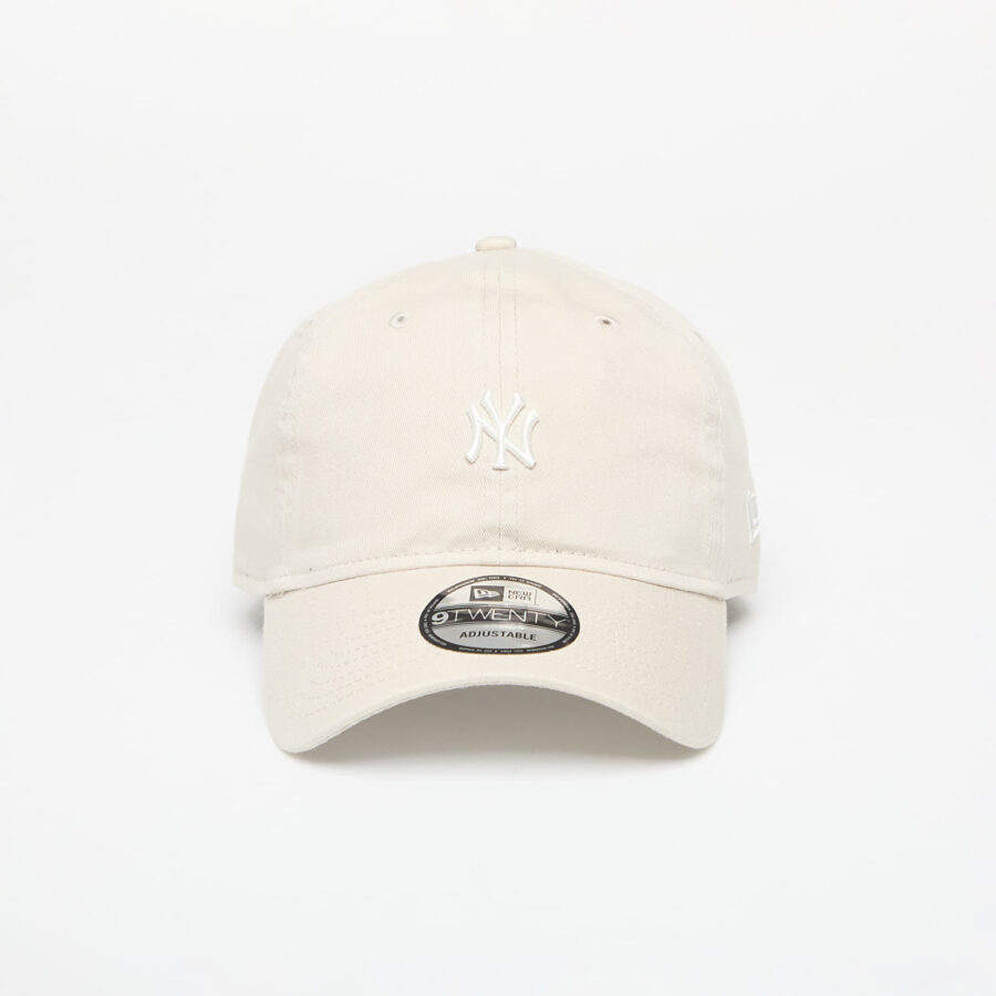 New Era New York Yankees Mini Logo Washed 9TWENTY Adjustable Cap Stone Universal-alacsony-ár