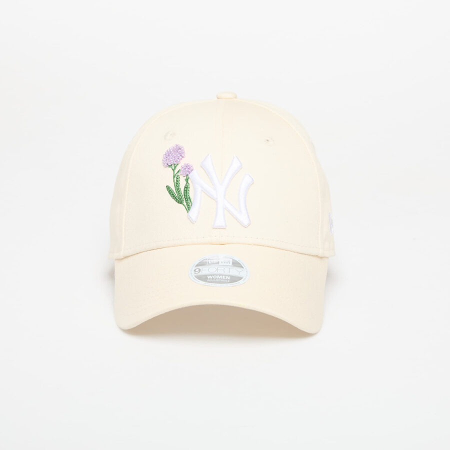 New Era New York Yankees Womens MLB Beaded 9FORTY Adjustable Cap Light Cream Universal-alacsony-ár