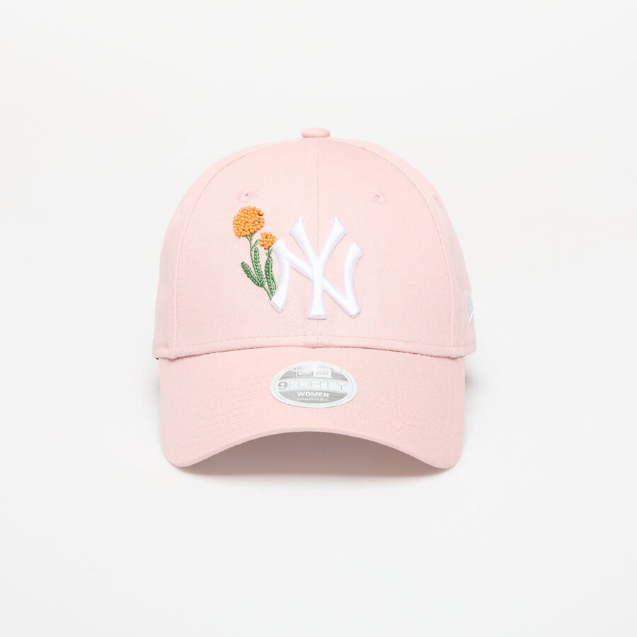New Era New York Yankees Womens MLB Beaded 9FORTY Adjustable Cap Pastel Pink Universal-alacsony-ár