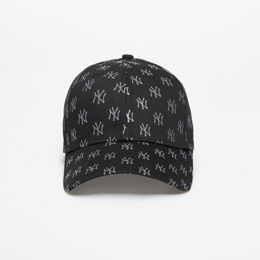 New Era New York Yankees Womens MLB Monogram 9FORTY Adjustable Cap Black Universal-alacsony-ár