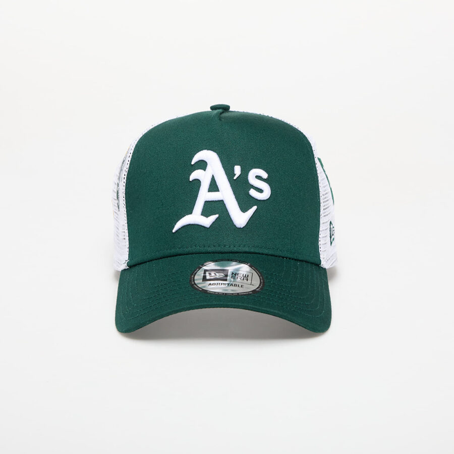 New Era Oakland Athletics MLB Multi Patch 9FORTY A-Frame Trucker Cap Dark Green Universal-alacsony-ár