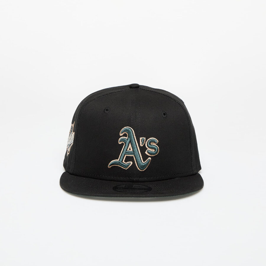 New Era Oakland Athletics MLB Seasonal Ws 9FIFTY Cap Black M-L-alacsony-ár