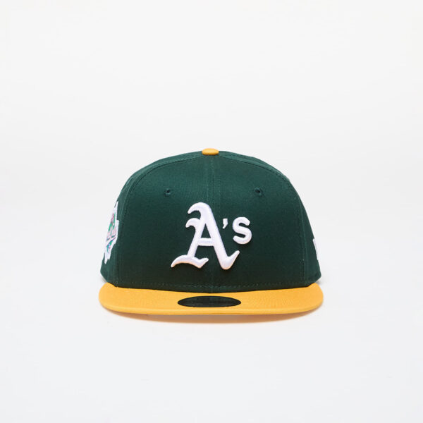 New Era Oakland Athletics MLB Team Colour 9FIFTY Snapback Cap Dark Green S-M-alacsony-ár