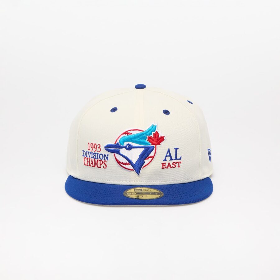New Era Toronto Blue Jays 59Fifty MLB 93 Division Fitted Cap Chrome White 7 1/4-alacsony-ár