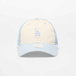 New Era Trucker MLB 9TWENTY Los Angeles Dodgers Light Cream/ Pastel blue Universal-alacsony-ár