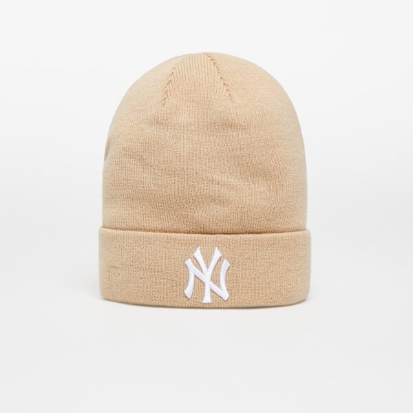 New Era Wmns League New York Yankees Essential Cuff Beanie Cream Universal-alacsony-ár