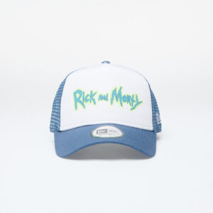 New Era x Rick And Morty 9Forty Trucker Snapback Faded Blue/ White Universal-alacsony-ár