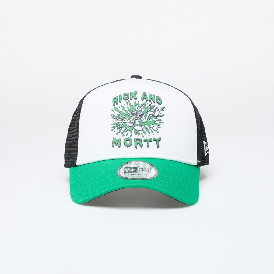New Era x Rick And Morty 9Forty Trucker Snapback Green/ Black/ White Universal-alacsony-ár
