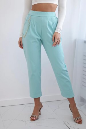 New Punto Pants Mint Chain Pants