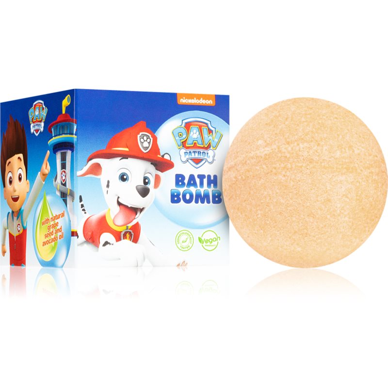 Nickelodeon Paw Patrol Bath Bomb fürdőgolyó gyermekeknek Mango 165 g-ár