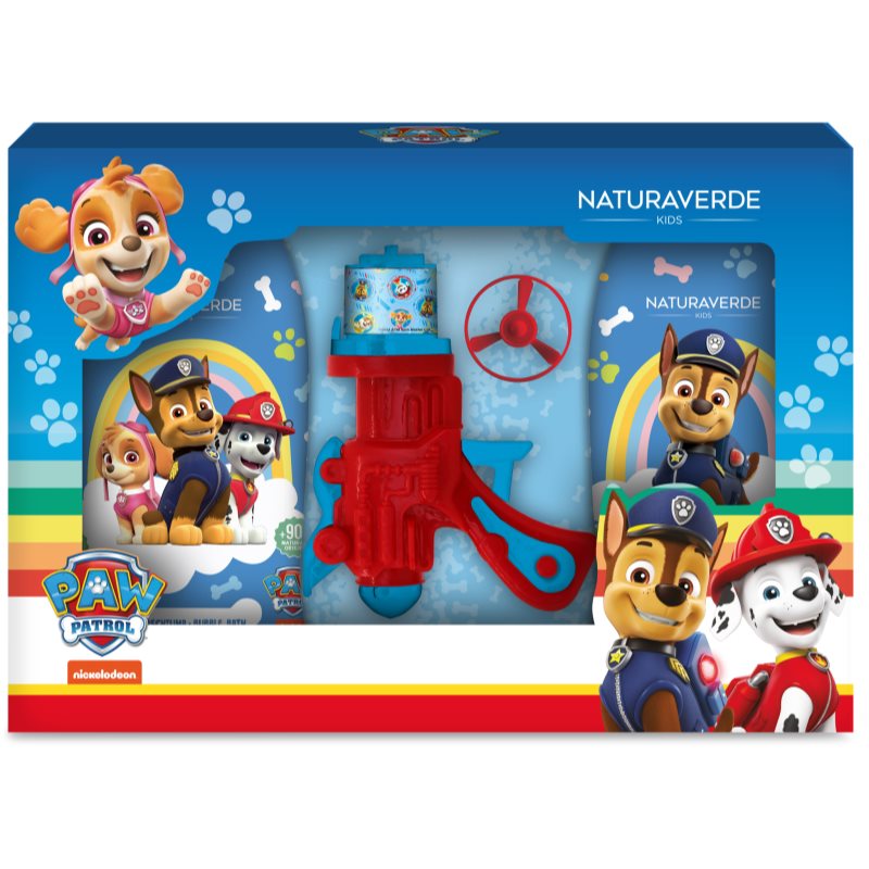 Nickelodeon Paw Patrol Naturaverde ajándékszett fürdőbe gyermekeknek