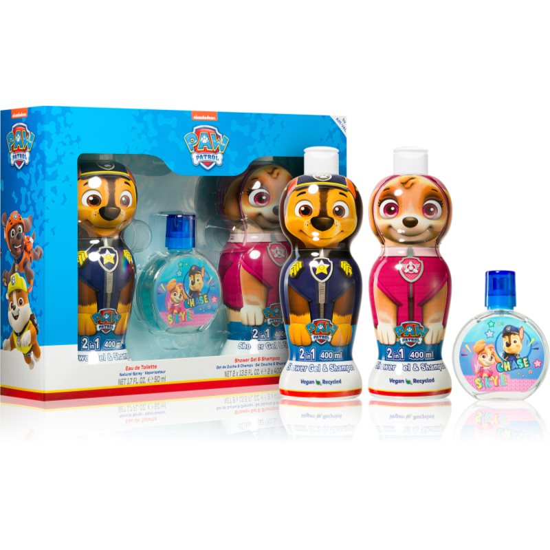 Nickelodeon Paw Patrol Shower Gel and Shampoo Set ajándékszett gyermekeknek-Ár
