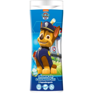 Nickelodeon Paw Patrol Shower gel& Shampoo 2in1 sampon és tusfürdő gél gyermekeknek Bubble Gum 300 ml-Ár